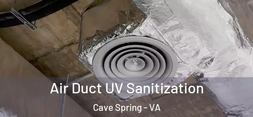  Air Duct UV Sanitization Cave Spring - VA