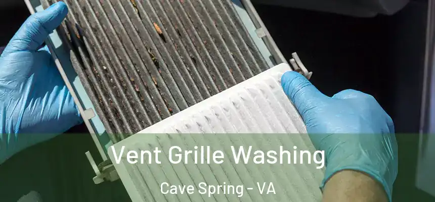  Vent Grille Washing Cave Spring - VA
